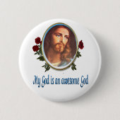 Phantastischer Gott Button (Vorderseite)