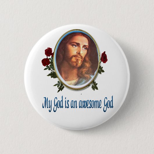 Phantastischer Gott Button (Vorderseite)