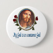 Phantastischer Gott Button (Vorderseite)