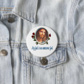 Phantastischer Gott Button (Beispiel)