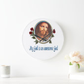 Phantastischer Gott Große Wanduhr (Zuhause)