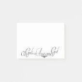 Phantastischer Gott Post-it Klebezettel (Vorderseite)