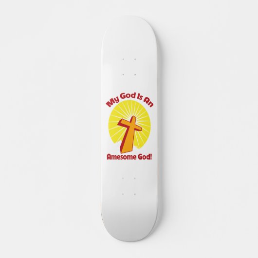 Phantastischer Gott Skateboard (Vorne)