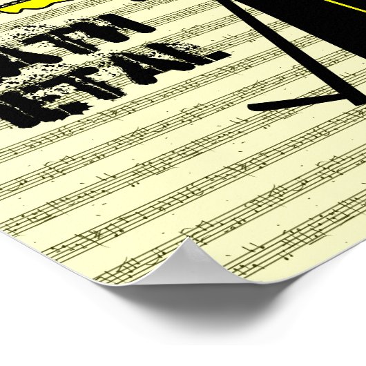 Phantastischer grimmiger Sensenmann unglaublich Poster (Ecke)