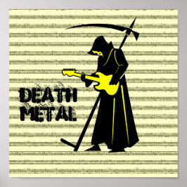 Phantastischer grimmiger Sensenmann unglaublich Poster