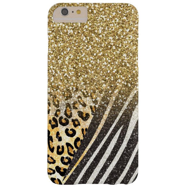 Phantastischer gürtiger Goldleopard und Zebra Case-Mate iPhone Hülle (Rückseite)