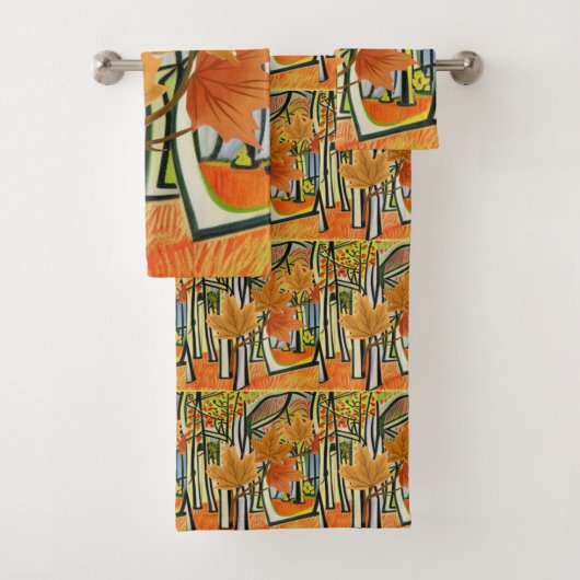 Phantastischer Herbst Badhandtuch Set (Insitu)