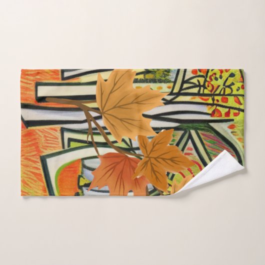 Phantastischer Herbst Badhandtuch Set (Handtuch)