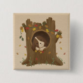 Phantastischer Herbst: Beagle Button (Vorderseite)