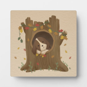 Phantastischer Herbst: Beagle Fotoplatte