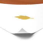 Phantastischer Herbst: Bunny & Pumpkin Poster (Ecke)