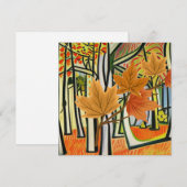 Phantastischer Herbst Feiertagskarte (Vorne/Hinten)