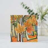 Phantastischer Herbst Feiertagskarte (Stehend Vorderseite)