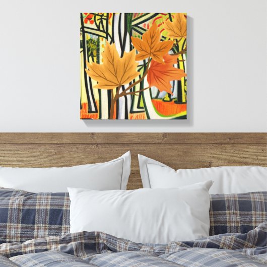 Phantastischer Herbst Leinwanddruck (Insitu (Schlafzimmer))
