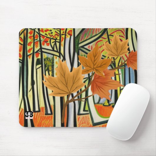 Phantastischer Herbst Mousepad (Mit Mouse)