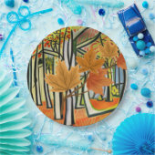 Phantastischer Herbst Pappteller (Party)