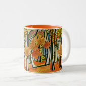 Phantastischer Herbst Zweifarbige Tasse (VorderseiteRechts)