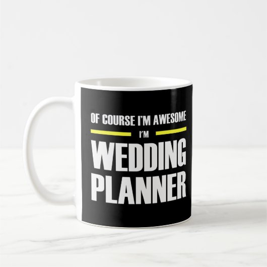 Phantastischer Hochzeitsplaner Kaffeetasse (Links)