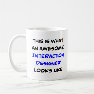 phantastischer Interaktionsdesigner Kaffeetasse