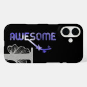 PHANTASTISCHER iPhone Case Trend Abstrakt Lavendel (Rückseite (Horizontal))