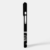 PHANTASTISCHER iPhone Case Trend Abstrakt Lavendel (Rückseite / Links)