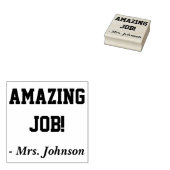 "PHANTASTISCHER JOB!" Bestätigung Rubber-Briefmark Gummistempel (Stempel)