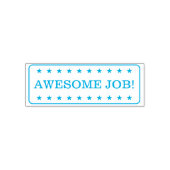 "PHANTASTISCHER JOB!" Tutor Rubber Briefmarke Permastempel (Design)