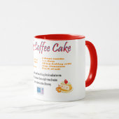 Phantastischer Kaffee Kuchen Funny Recii Tasse (VorderseiteRechts)