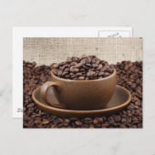 Phantastischer Kaffee Postkarte (Vorne/Hinten)