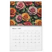 Phantastischer KI-Fowers-Kalender Kalender (Feb 2027)