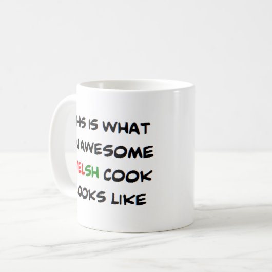 phantastischer Koch Kaffeetasse (Vorderseite Links)