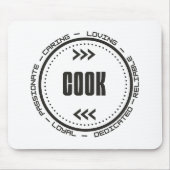 Phantastischer Koch Mousepad (Vorne)
