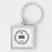 Phantastischer Koch Schlüsselanhänger (Vorne)