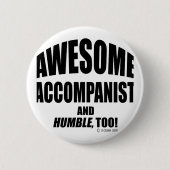 Phantastischer Kompanist Button (Vorderseite)