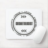 Phantastischer Kosmetologe Mousepad (Mit Mouse)