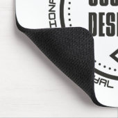 Phantastischer Kostümbildner Mousepad (Ecke)