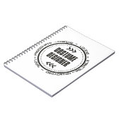 Phantastischer Kostümbildner Notizblock (Linke Seite)