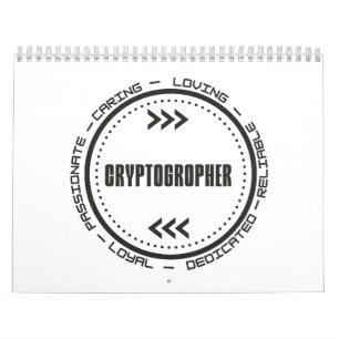 Phantastischer Kryptograph Kalender