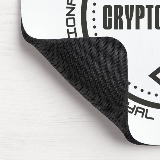 Phantastischer Kryptograph Mousepad (Ecke)