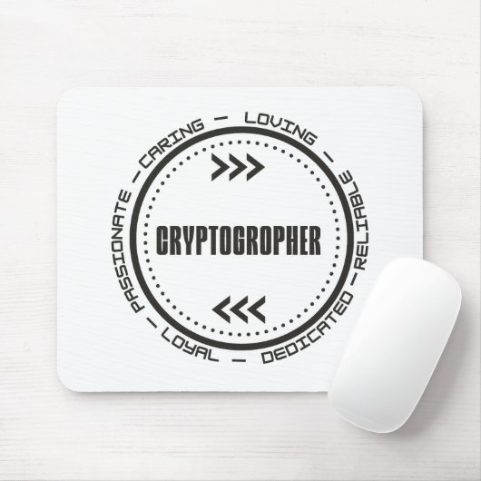 Phantastischer Kryptograph Mousepad (Mit Mouse)