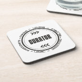 Phantastischer Kurator Getränkeuntersetzer (Linke Seite)