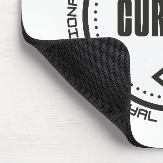 Phantastischer Kurator Mousepad (Ecke)