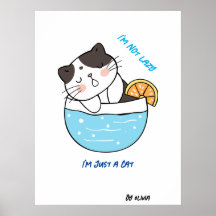 Phantastischer Lazy Cat Sarcastic Meme Spaß Benutz