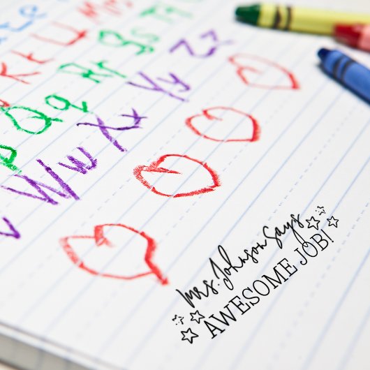 Phantastischer Lehrauftrag Permastempel