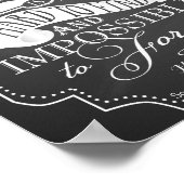 Phantastischer Lehrer kann man nicht vergessen Poster (Ecke)