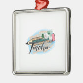 Phantastischer Lehrer Ornament Aus Metall (Links)