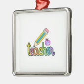Phantastischer Lehrer Ornament Aus Metall (Links)