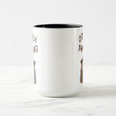 phantastischer lustiger Scherz Tasse (Zentrum)