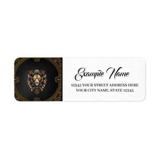 Phantastischer majestätischer Löwe (Vorne)