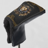 Phantastischer majestätischer Löwe Golf Headcover (3/4 Vorderseite)